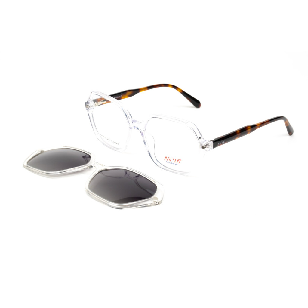 AVVA 6580 MODEL C.05 RENK 54-18/142 KLİPSLİ ÇERÇEVE