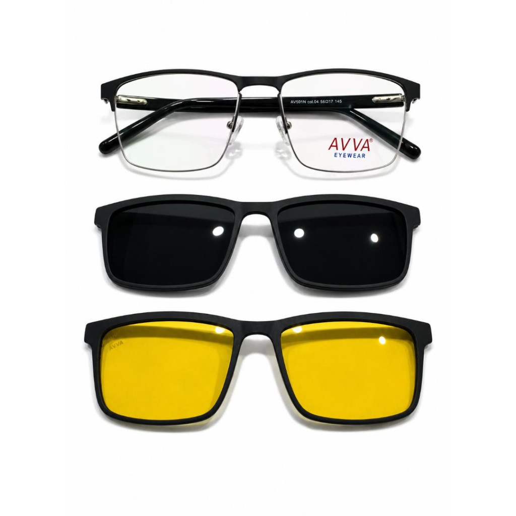 AVVA AV501N MODEL C.03 RENK 56-17/145 METAL KLİPSLİ ÇERÇEVE