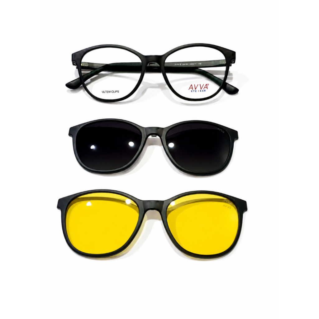 AVVA AV516 MODEL C.03 RENK ACETATET KLİPSLİ ÇERÇEVE 52-17/140