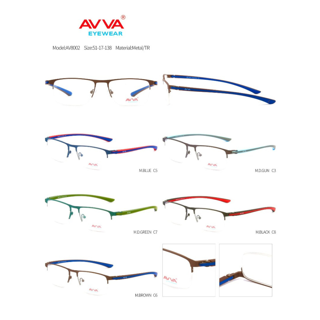 AVVA AV8002 MODEL C.08 RENK 51-17/138 EKARTMAN LAZER ÇERÇEVE