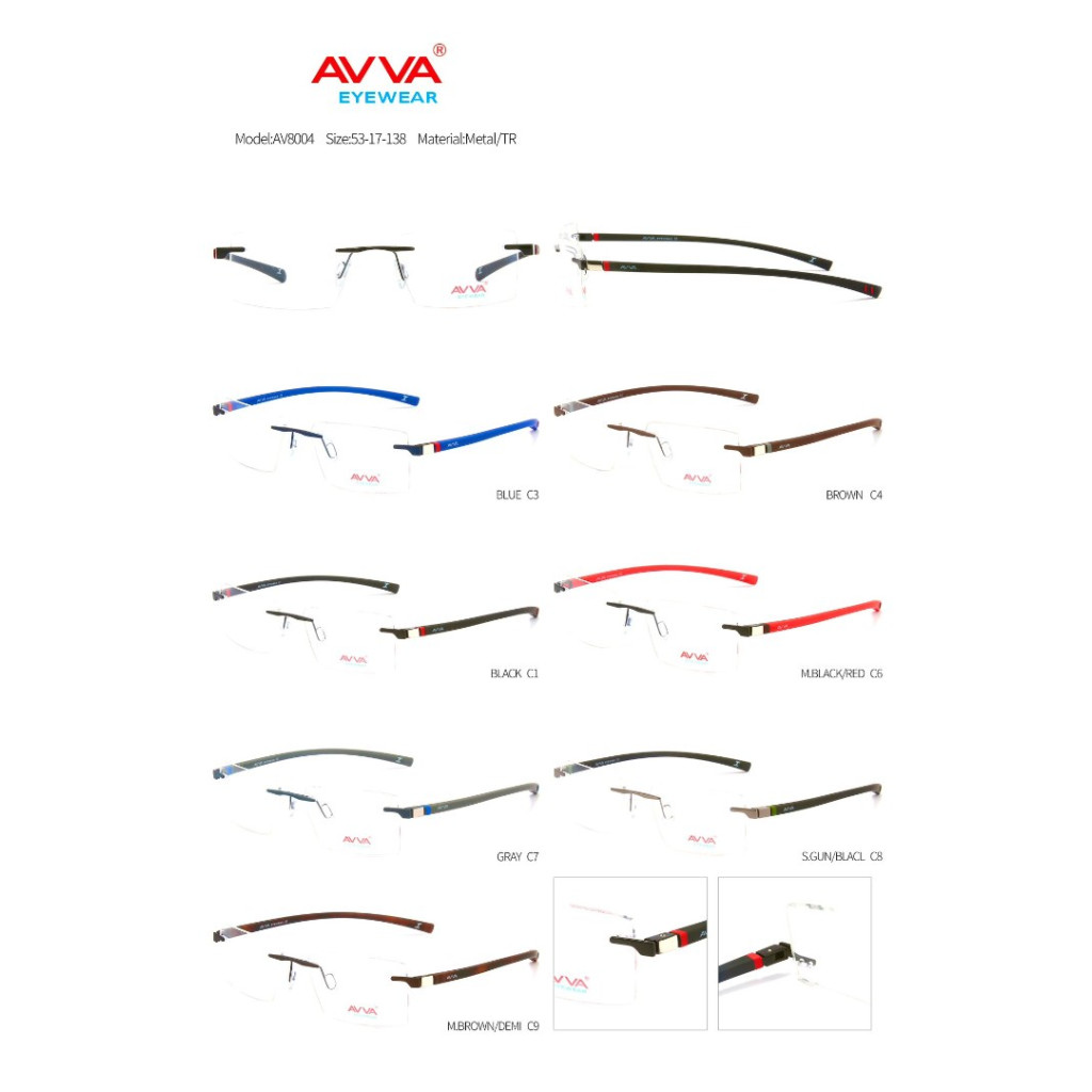 AVVA AV8004 MODEL C.06 RENK 53-17/138 EKARTMAN FASET ÇERÇEVE