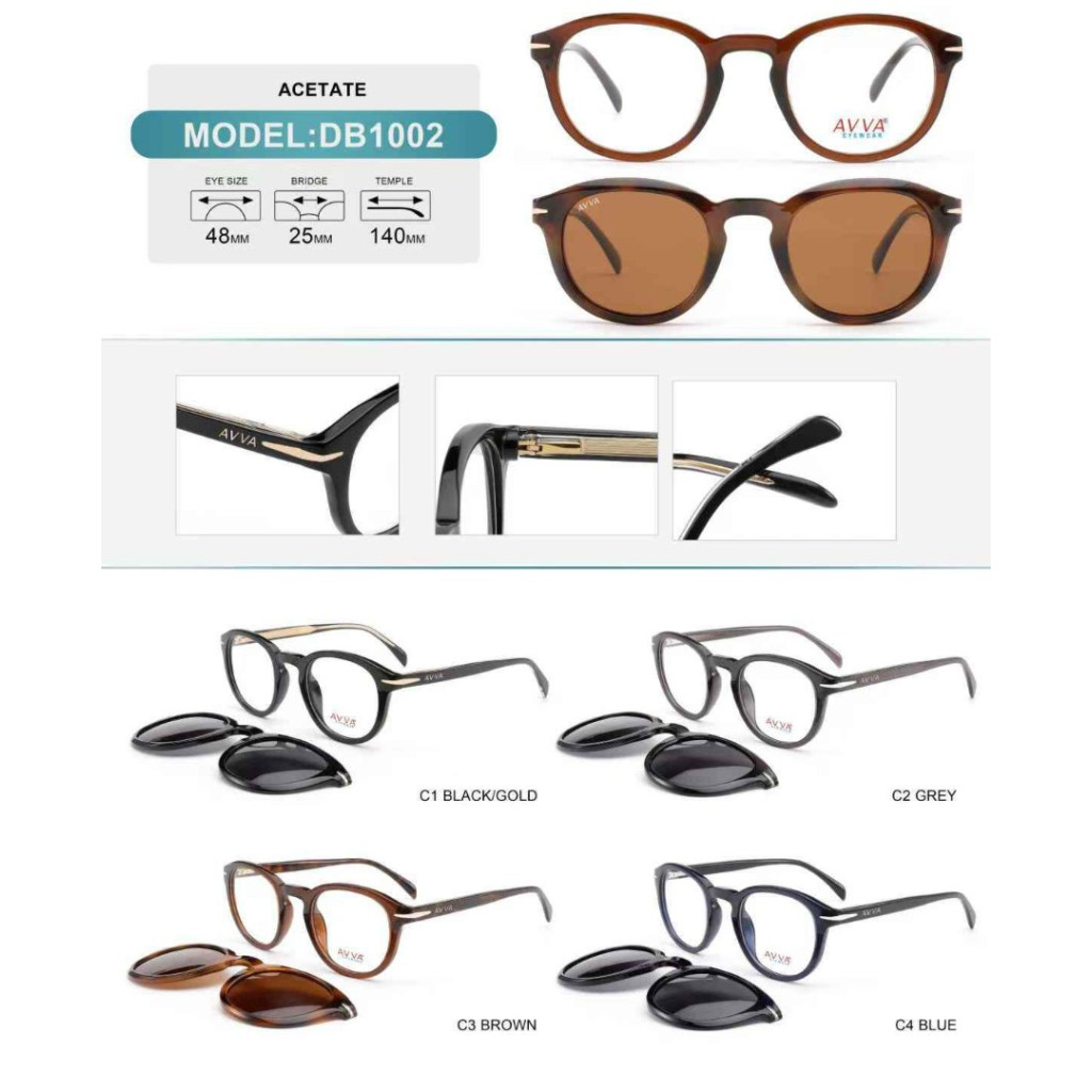 AVVA DB1002 MODEL C.01 RENK 48-25/140 KLİPSLİ ÇERÇEVE