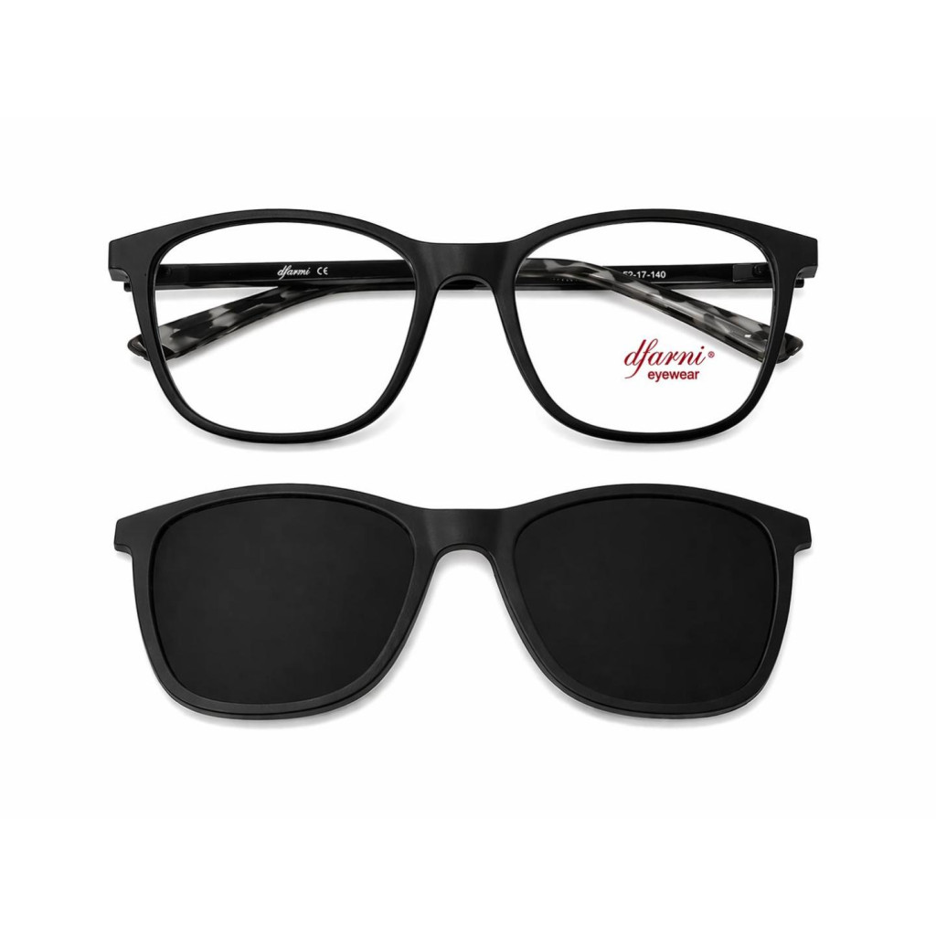 DFARNİ DFK2004 MODEL C.02 RENK 52-17/140  TEK KLİPSLİ ÇERÇEVE