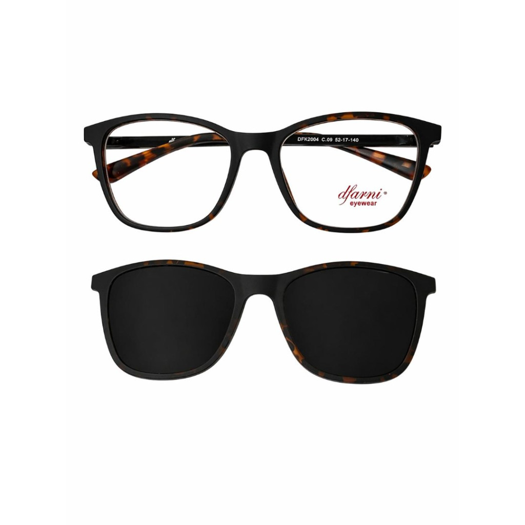 DFARNİ DFK2004 MODEL C.09 RENK 52-17/140  TEK KLİPSLİ ÇERÇEVE