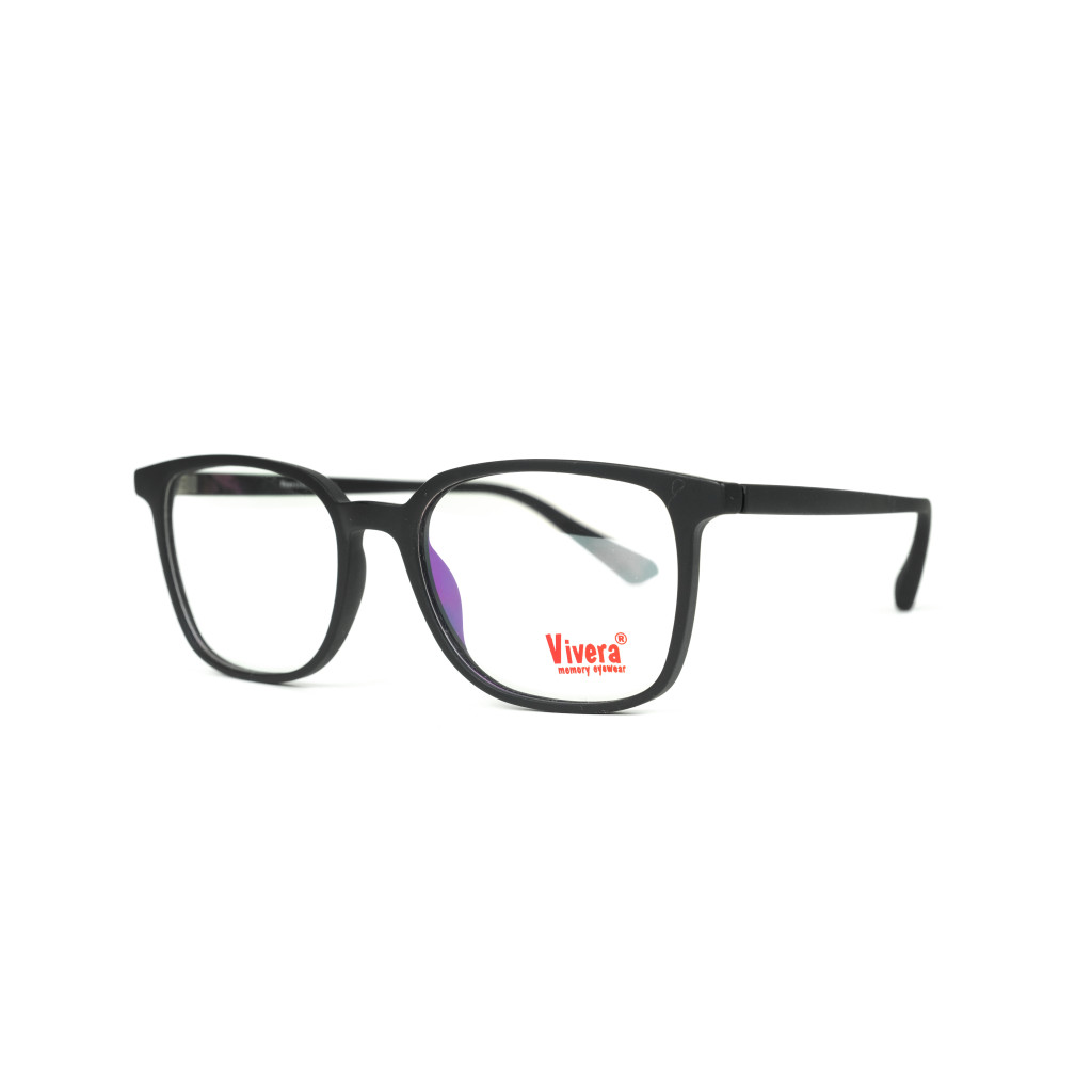 VİVERA 1009 MODEL C.12 MAT SİYAH RENK ERKEK ÇERÇEVE 52-19/148 (KILIFSIZ)