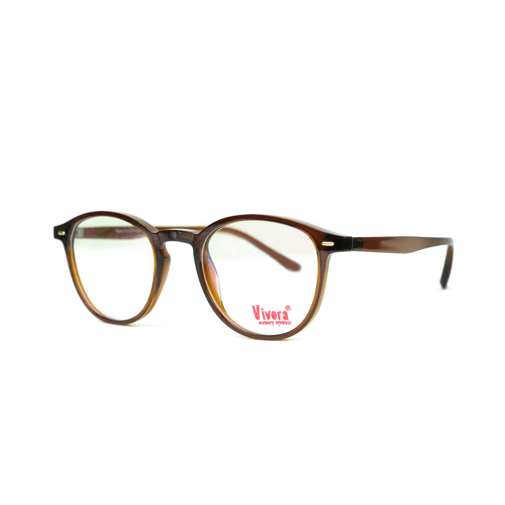 VİVERA 1020  MODEL C.13 KAHVE RENK UNISEX ÇERÇEVE 47-20/147 (KILIFSIZ)