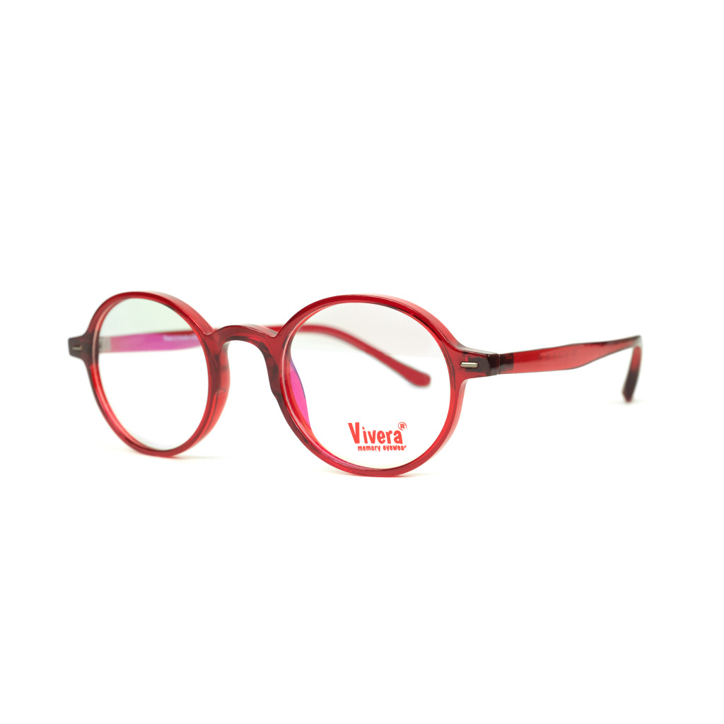 VİVERA 1021 MODEL C.08 BORDO RENK UNISEX ÇERÇEVE 45-20/147 (KILIFSIZ)
