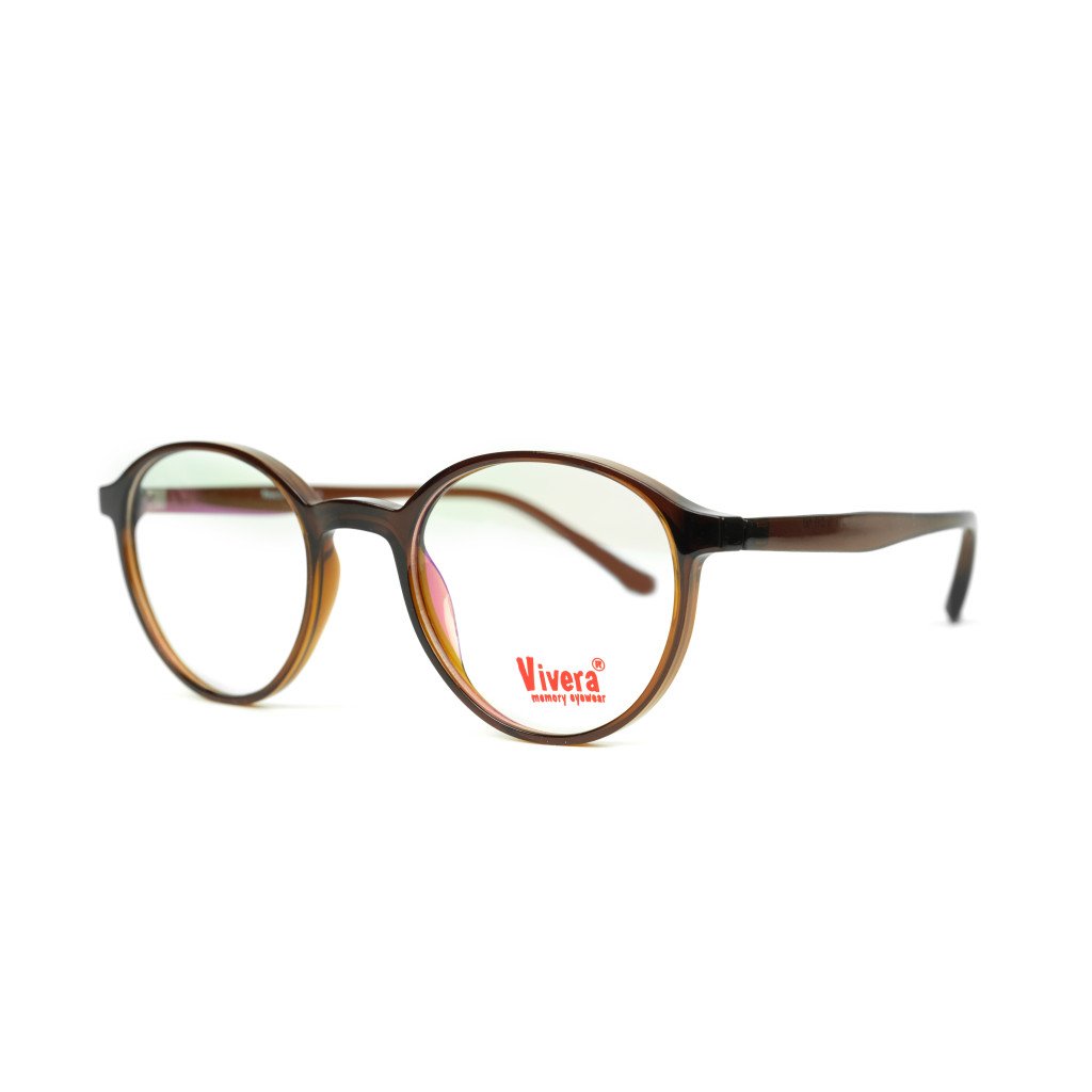 VİVERA 1023 MODEL C.13 KAHVE RENK UNISEX ÇERÇEVE 47-19/147 (KILIFSIZ)
