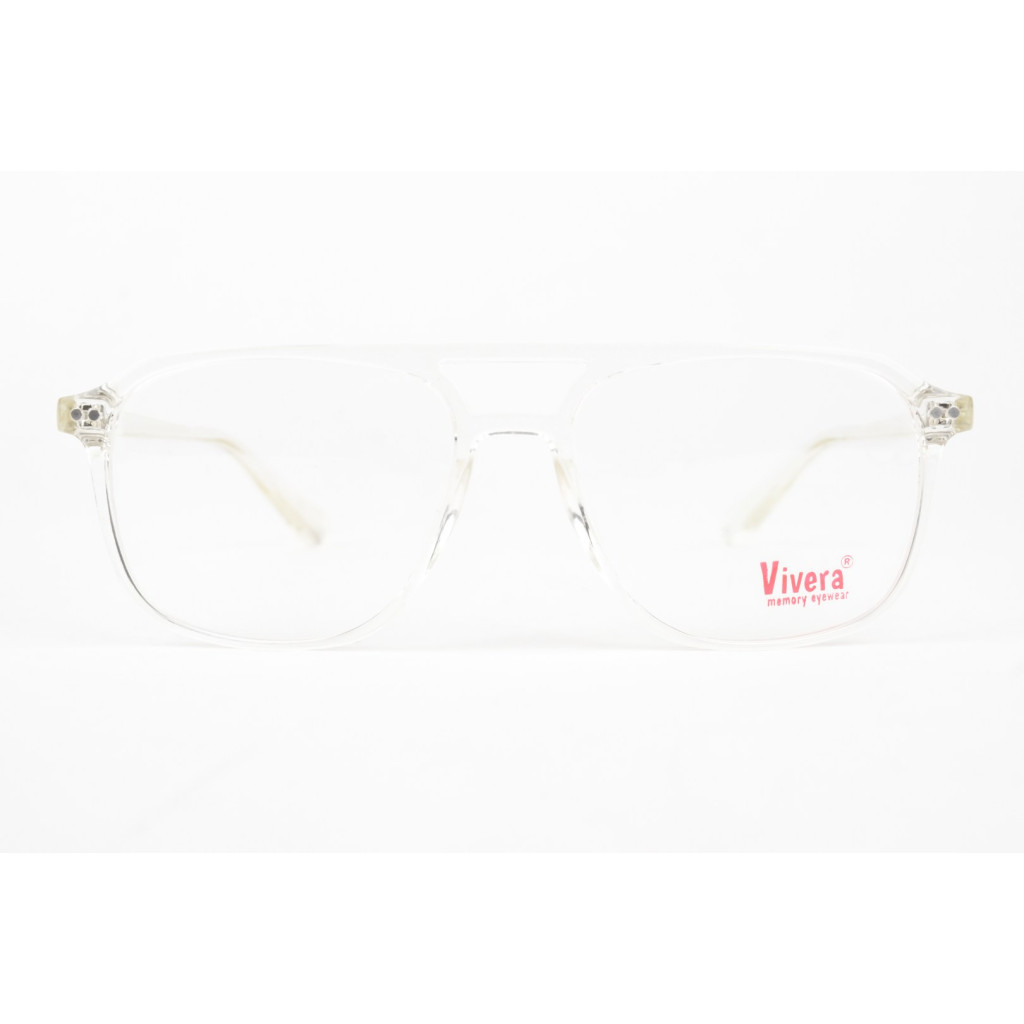 VİVERA 1049 MODEL C.05 ŞEFFAF RENK ÇİFT KÖPRÜ TR90 ÇERÇEVE 50-18/145 (KILIFSIZ)